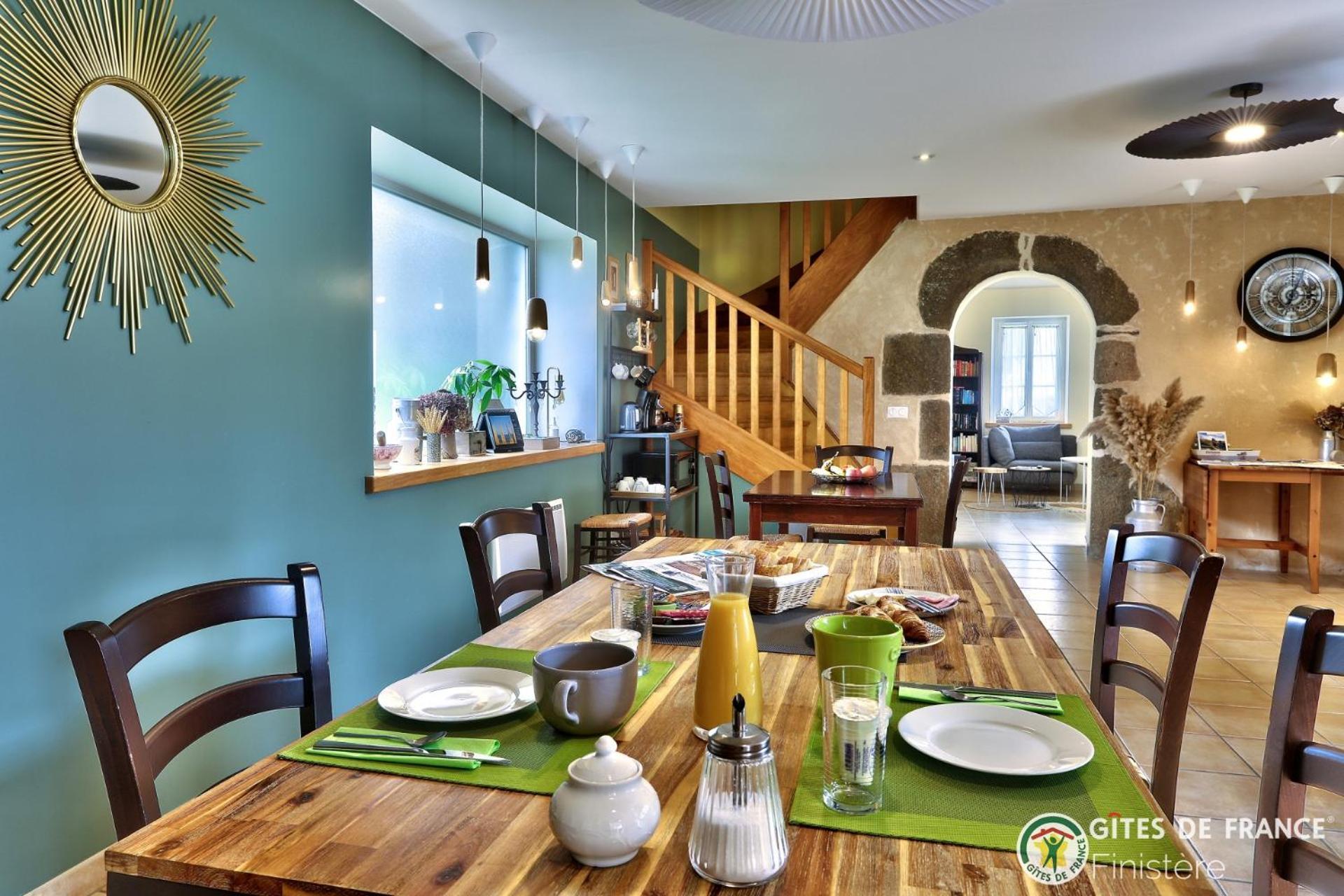 Bed and Breakfast La Cle Des Champs Des Abers Saint-Pabu  Экстерьер фото